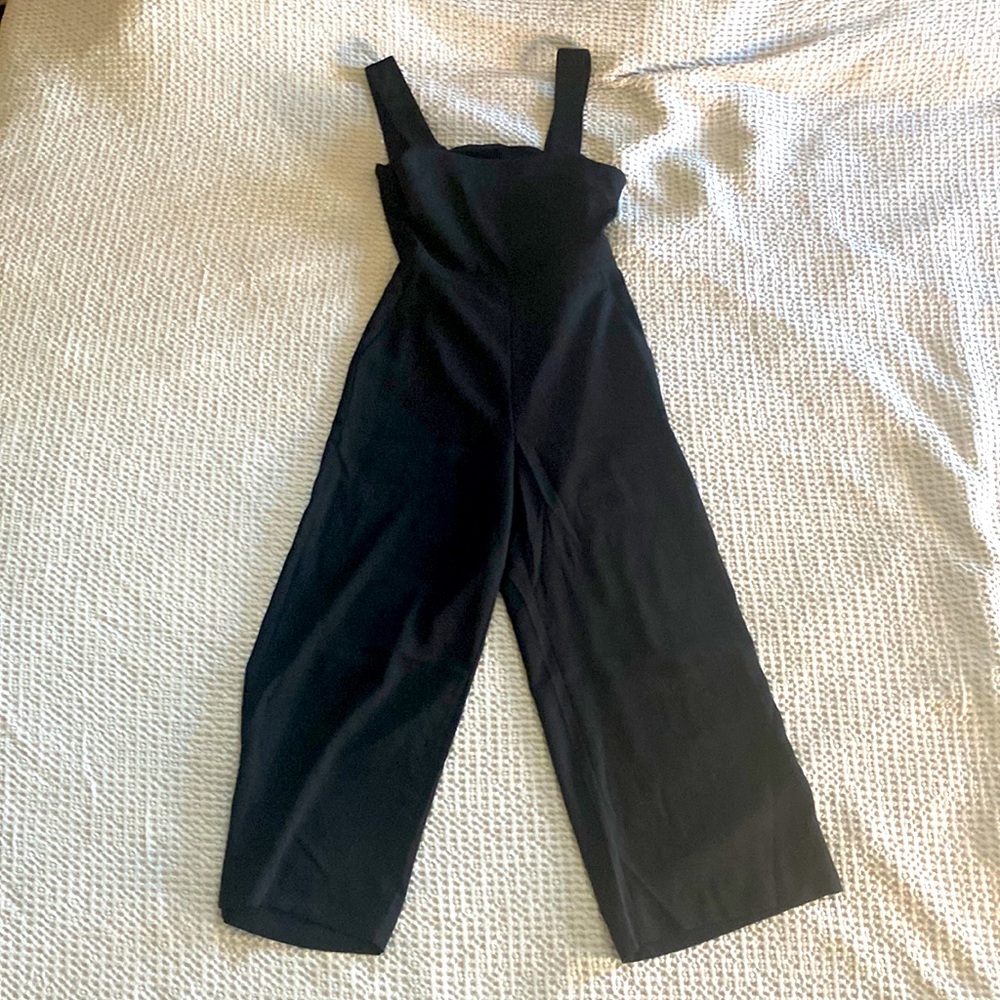 Madewell gorgeous black jumpsuit
